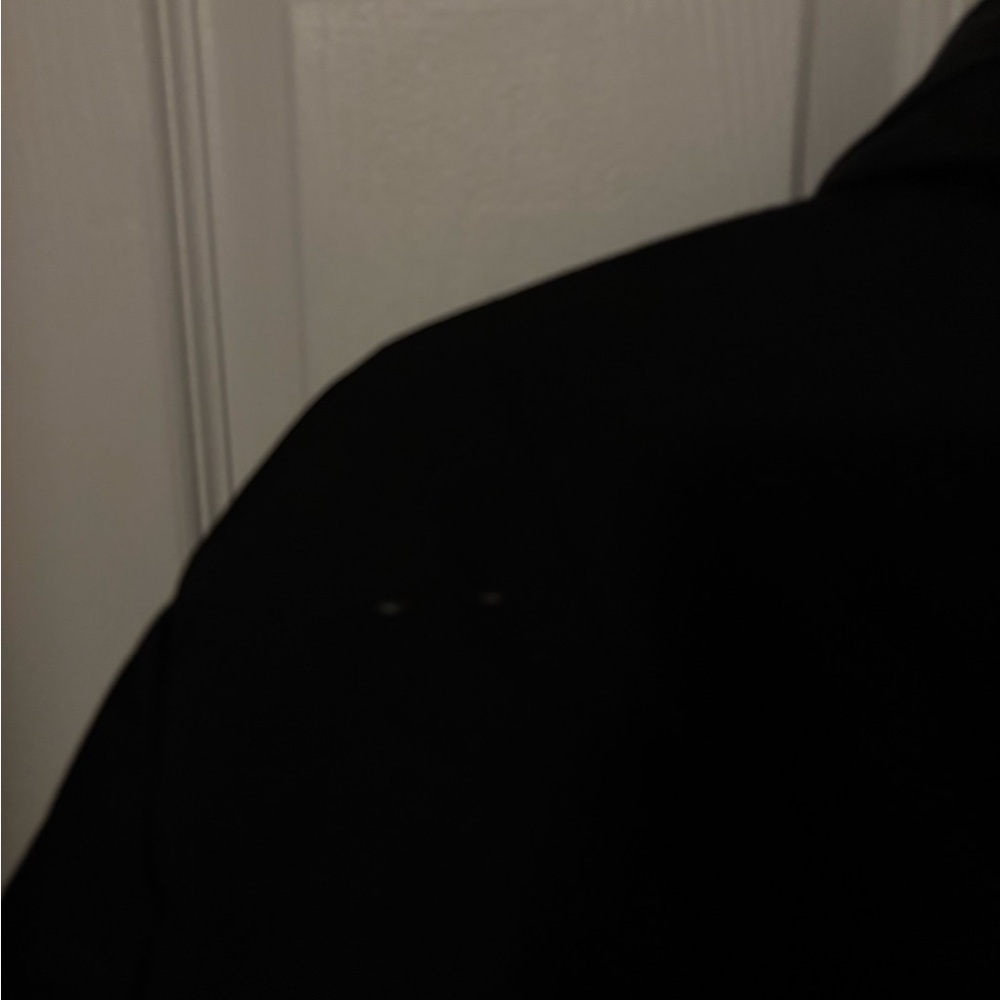 DKNY Black Down Puffer Jacket Women’s Size 14 Quilted Winter Coat - Picture 5 of 6